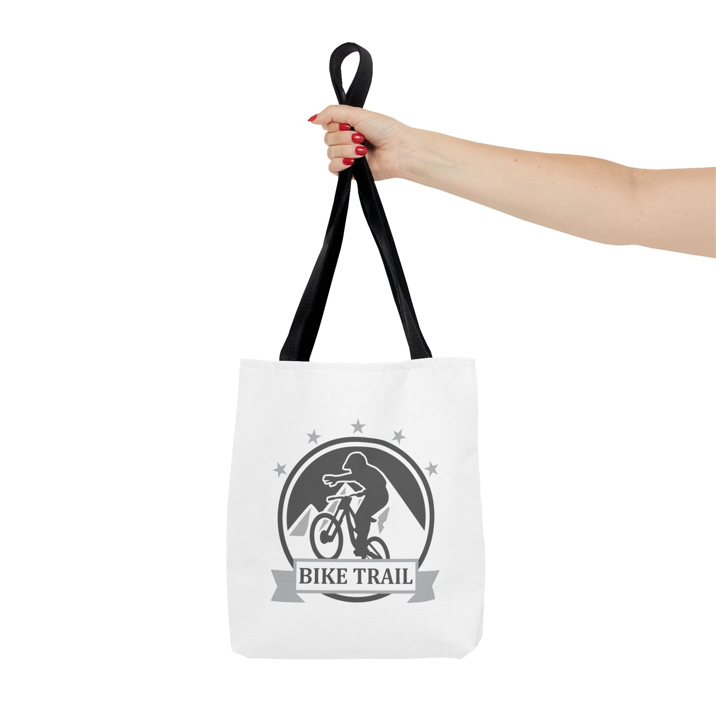 Bike Trail Logo Tote Bag