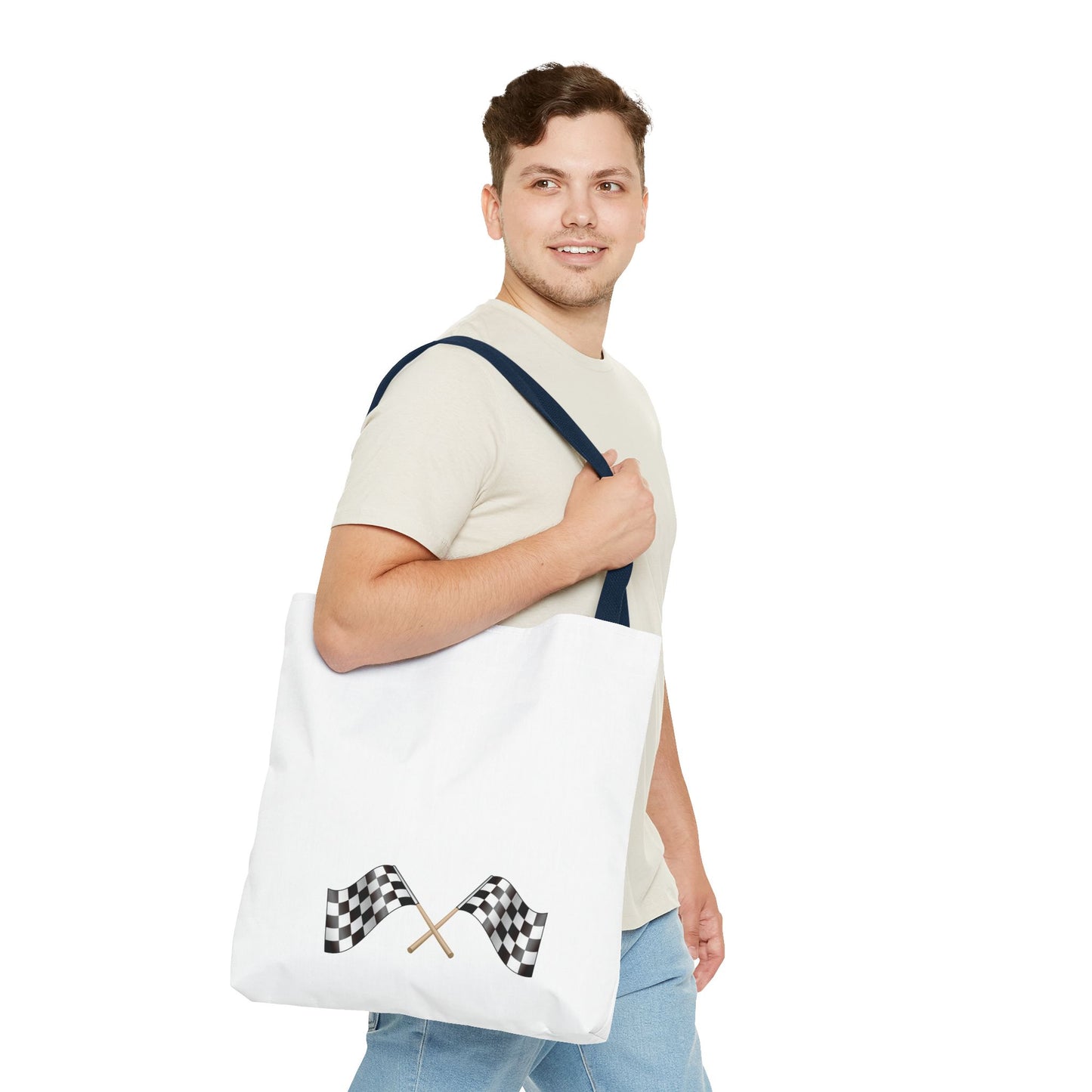Formula 1 Racing Flags Tote Bag