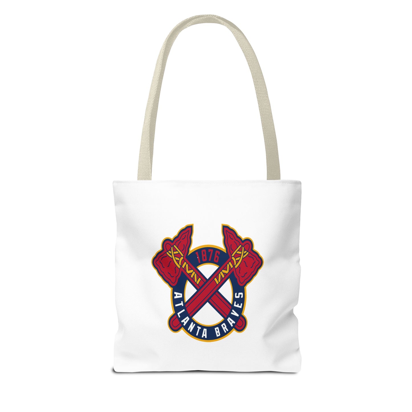 Atlanta Braves Logo Tote Bag