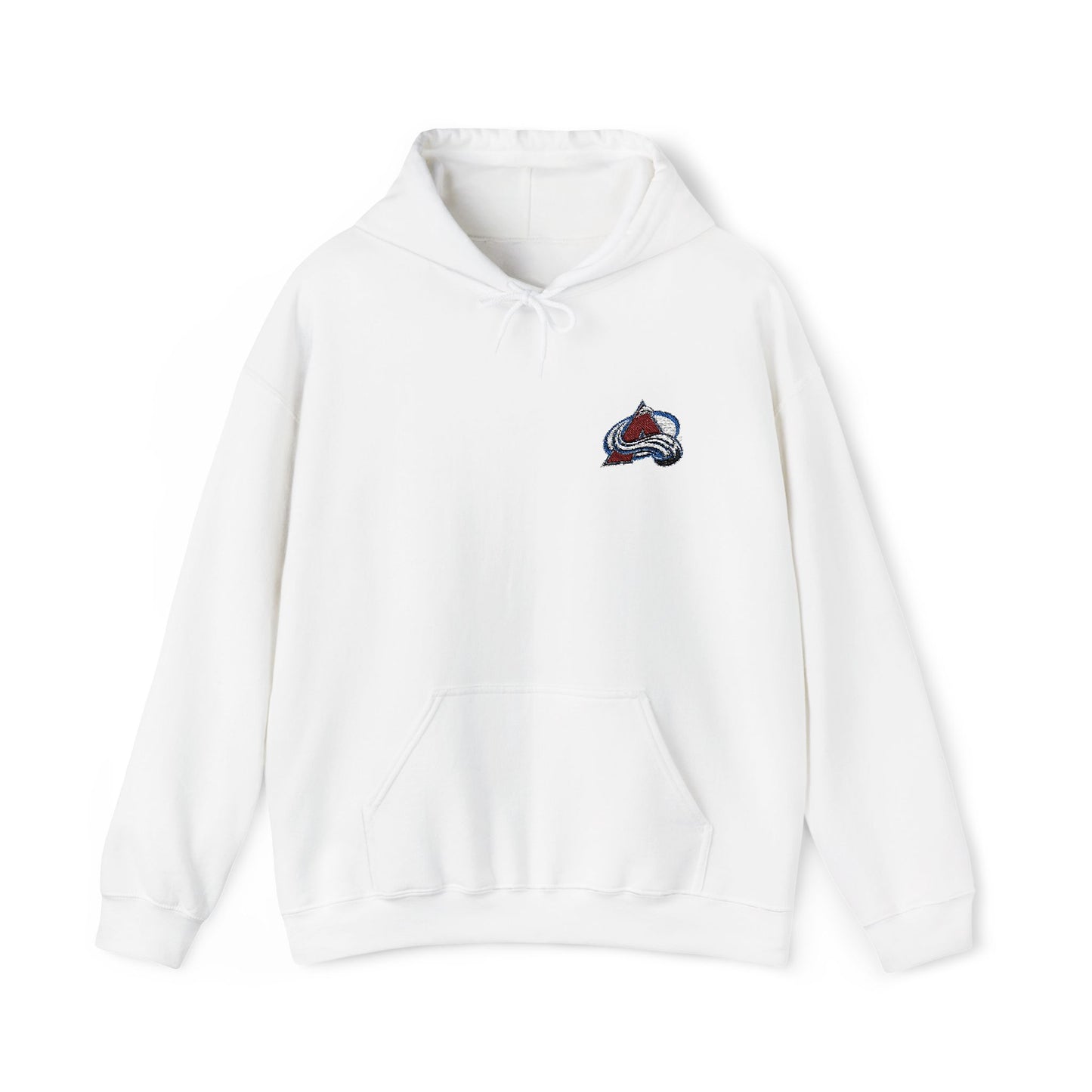 Colorado Avalanche Embroidered Hoodie