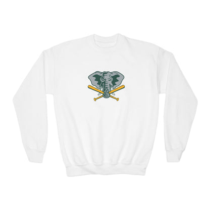 Oakland Athletics Elephant Head Youth Sweatshirt