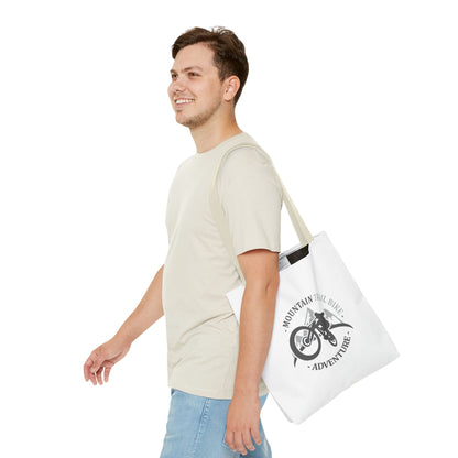 Mountain Bike Racing Tote Bag