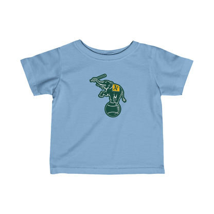 Oakland Athletics Elephants Baby T-Shirt
