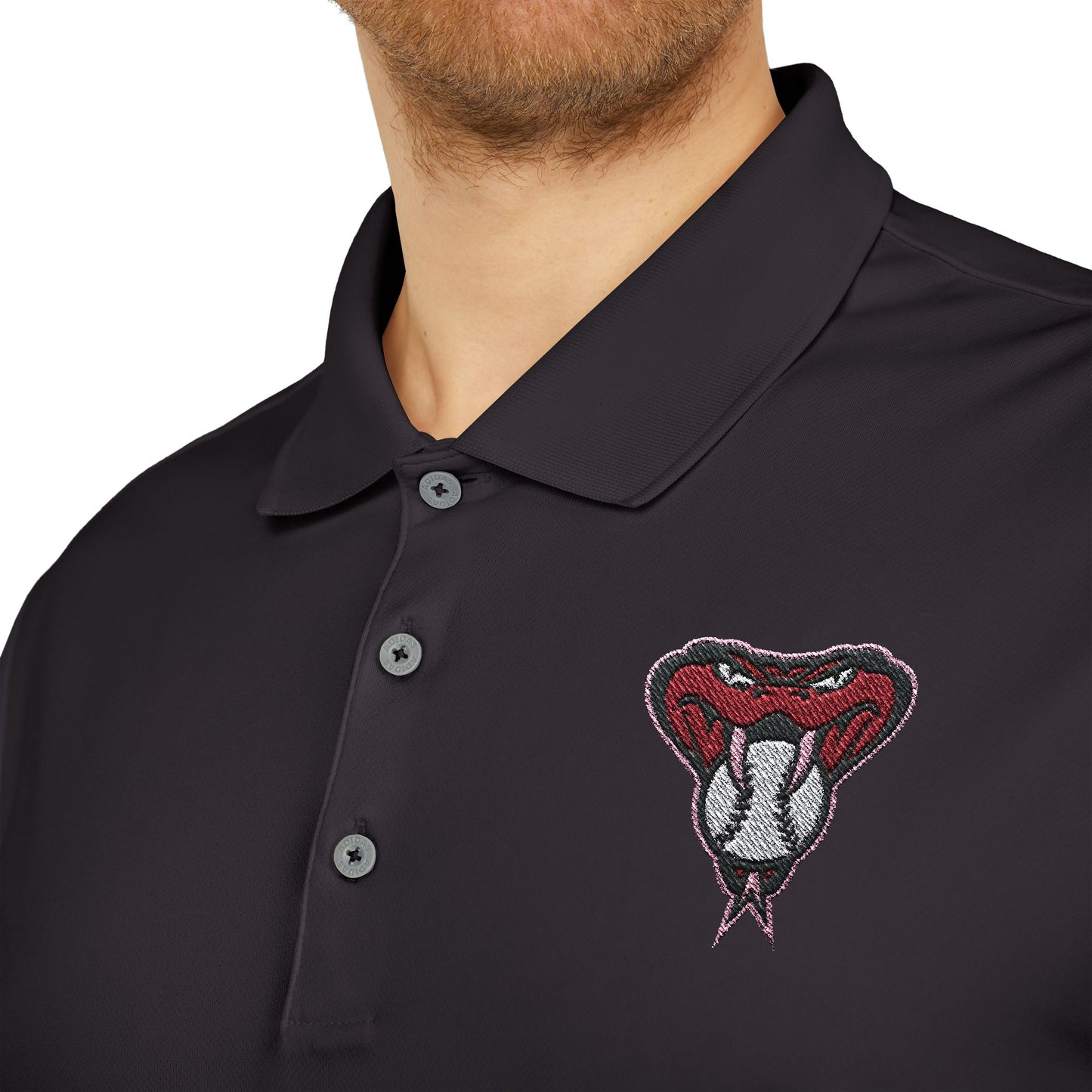 Arizona Diamond Backs Snake Adidas Performance Polo