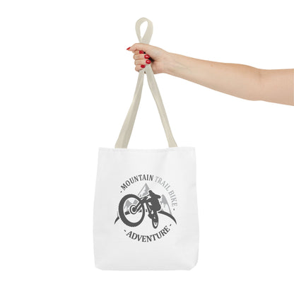 Mountain Bike Racing Tote Bag