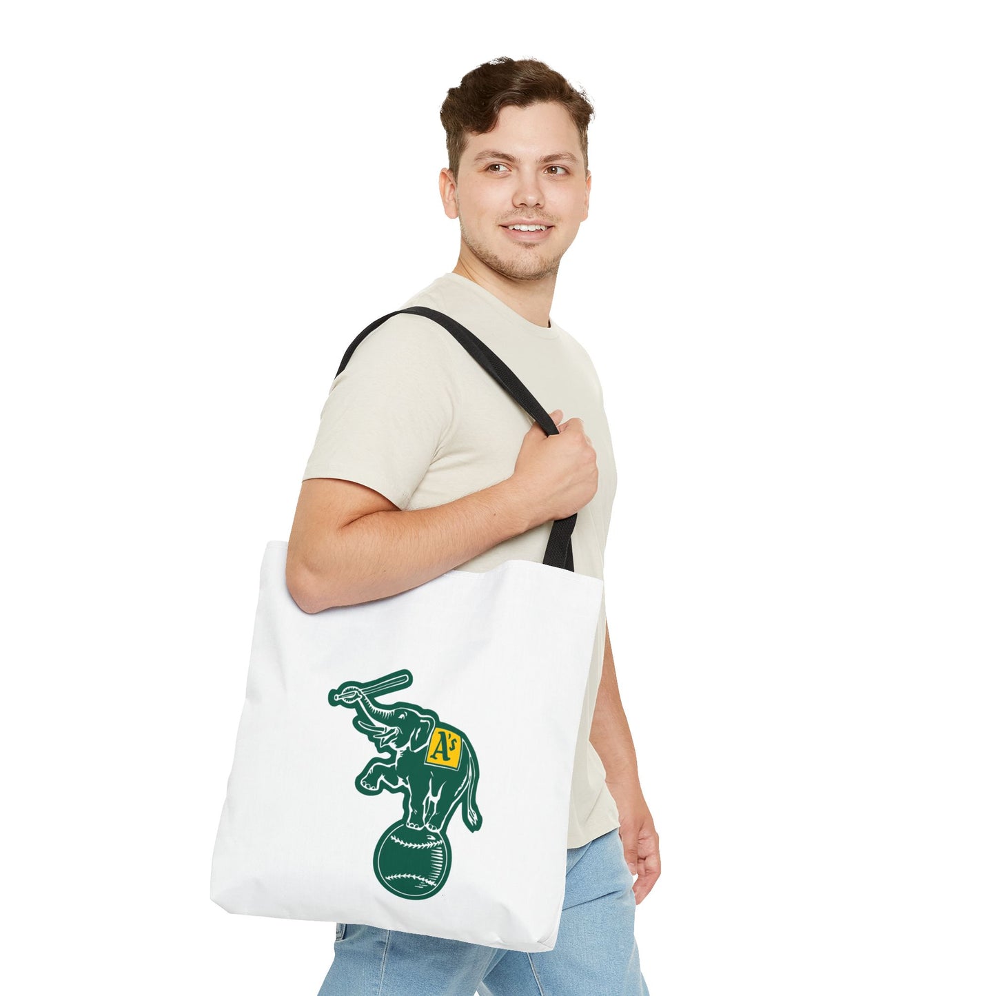 Oakland Athletics Elephant Tote Bag