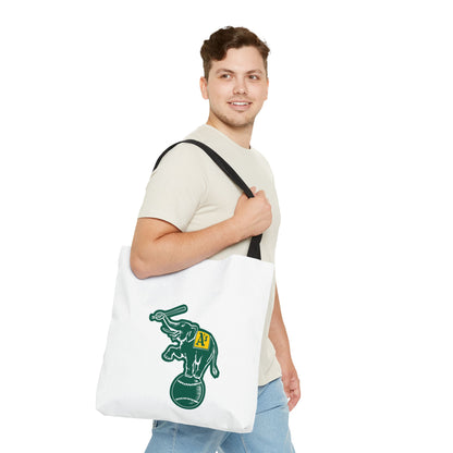 Oakland Athletics Elephant Tote Bag