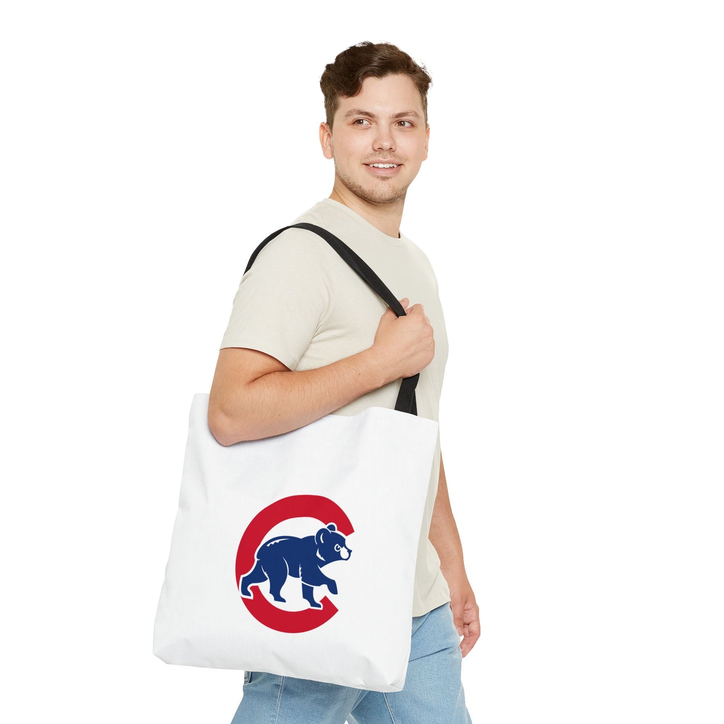Chicago Cubs Bear Tote Bag