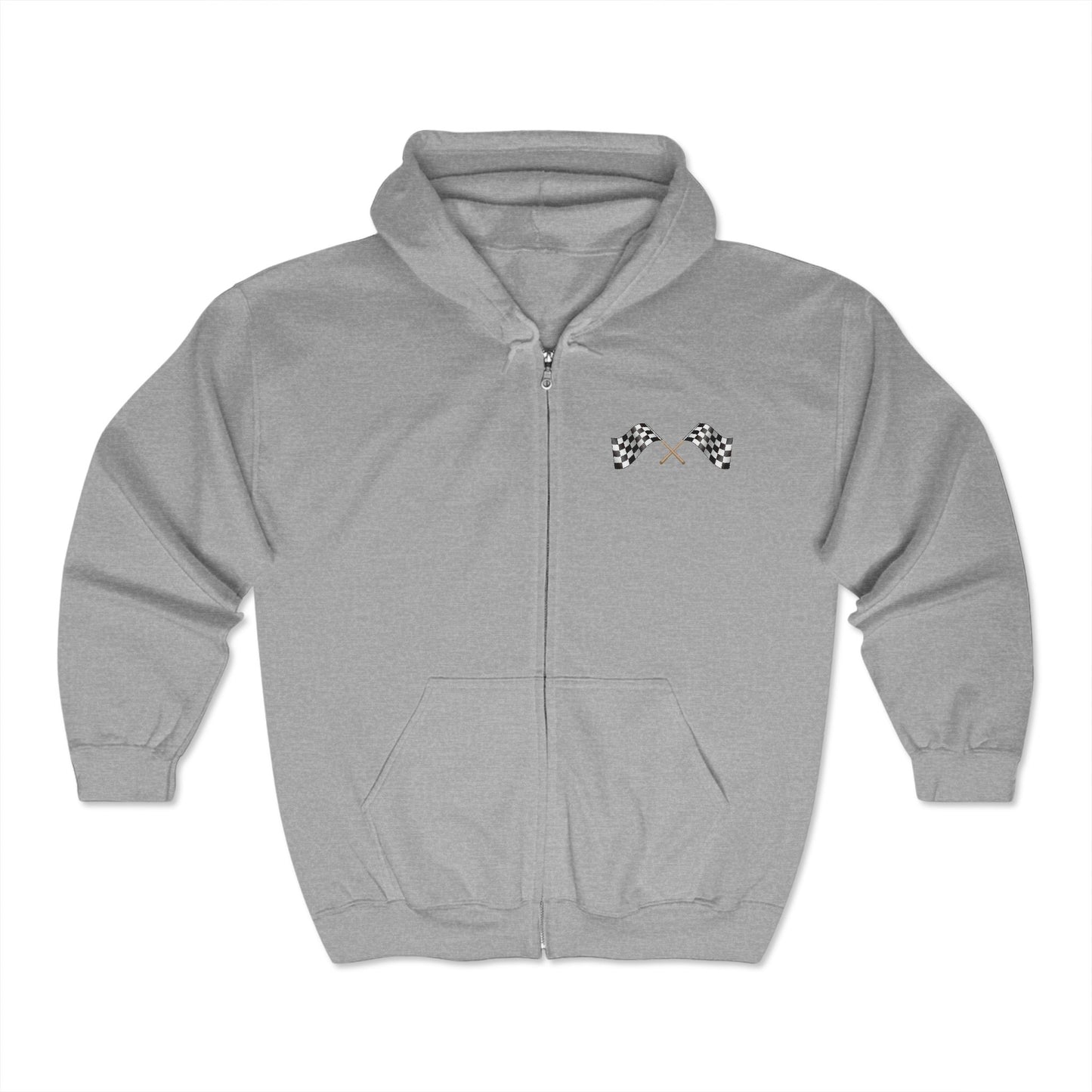 Formula 1 Racing Flag Zip-Up Hoodie