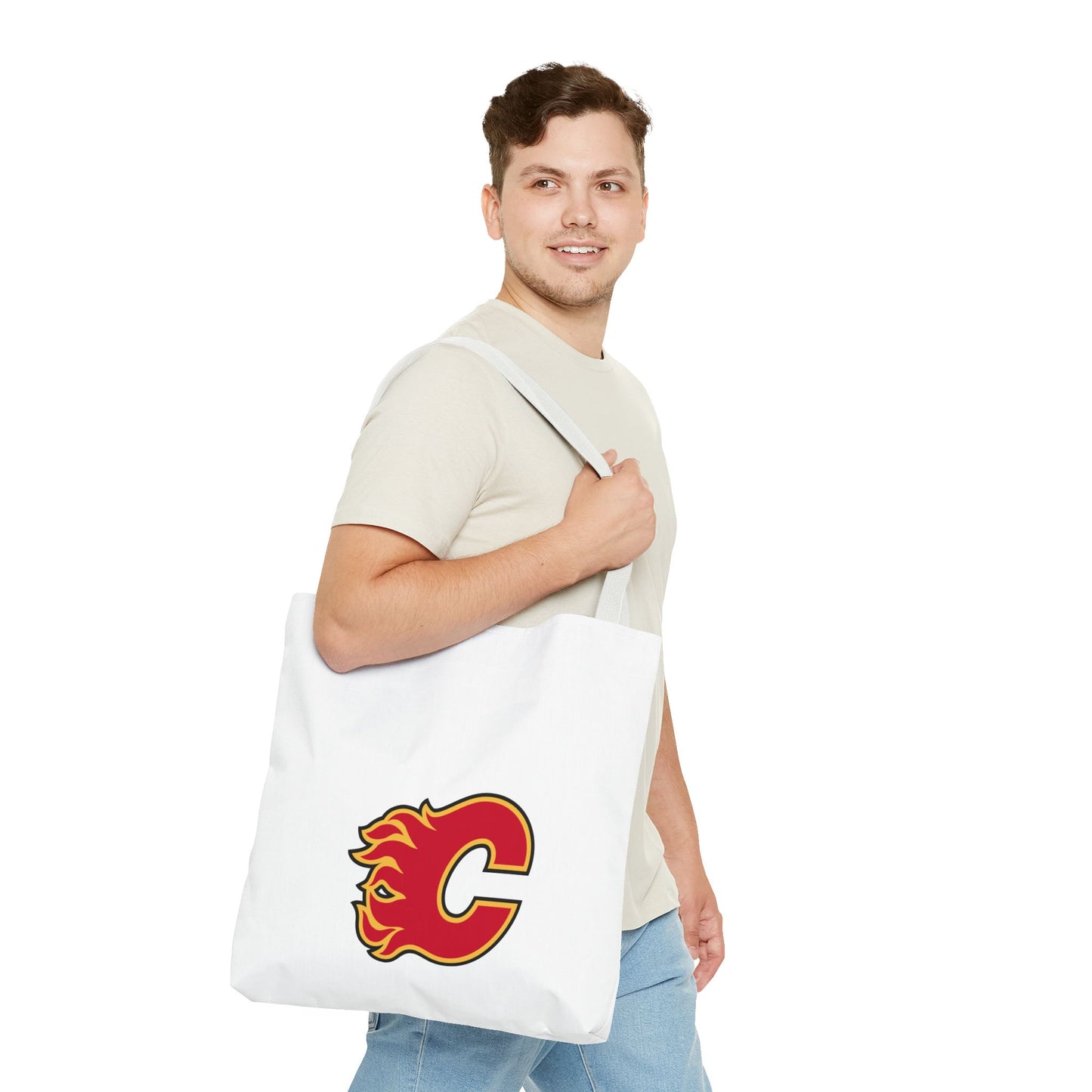 Calgary Flames Tote Bag