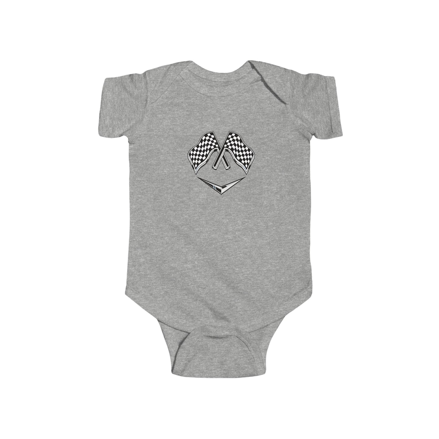Racing Flags F1 Racing Banner Onesie