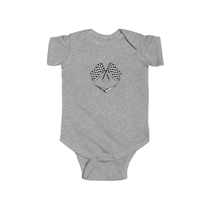 Racing Flags F1 Racing Banner Onesie