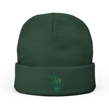 Embroidered Oakland Athletics Elephant Knit Beanie