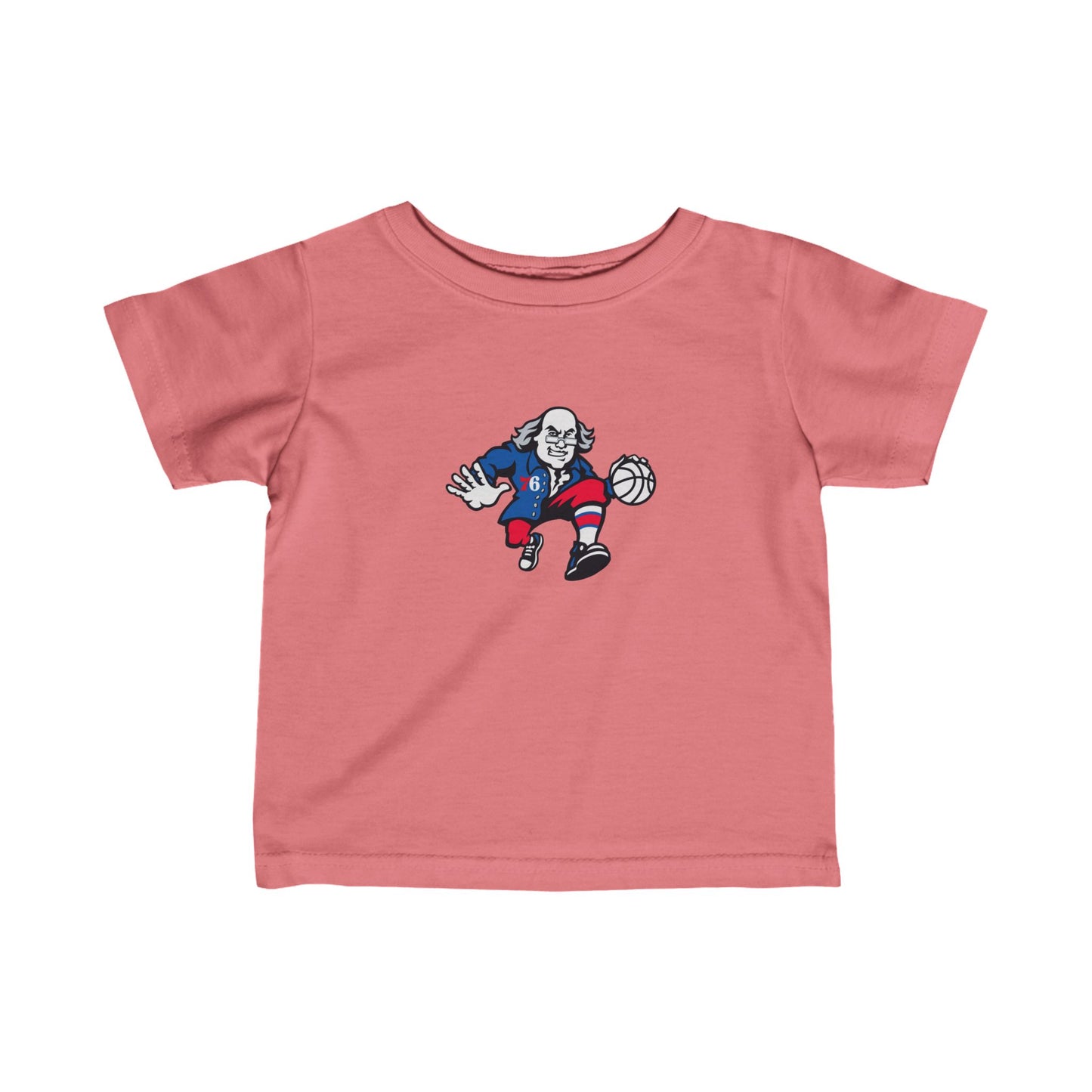 Philadelphia 76ers Ben Franklin Baby T-Shirt