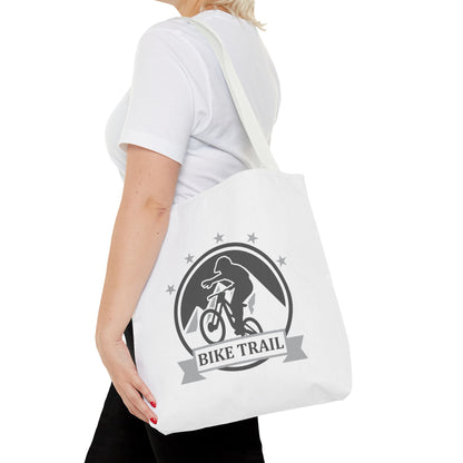 Bike Trail Logo Tote Bag