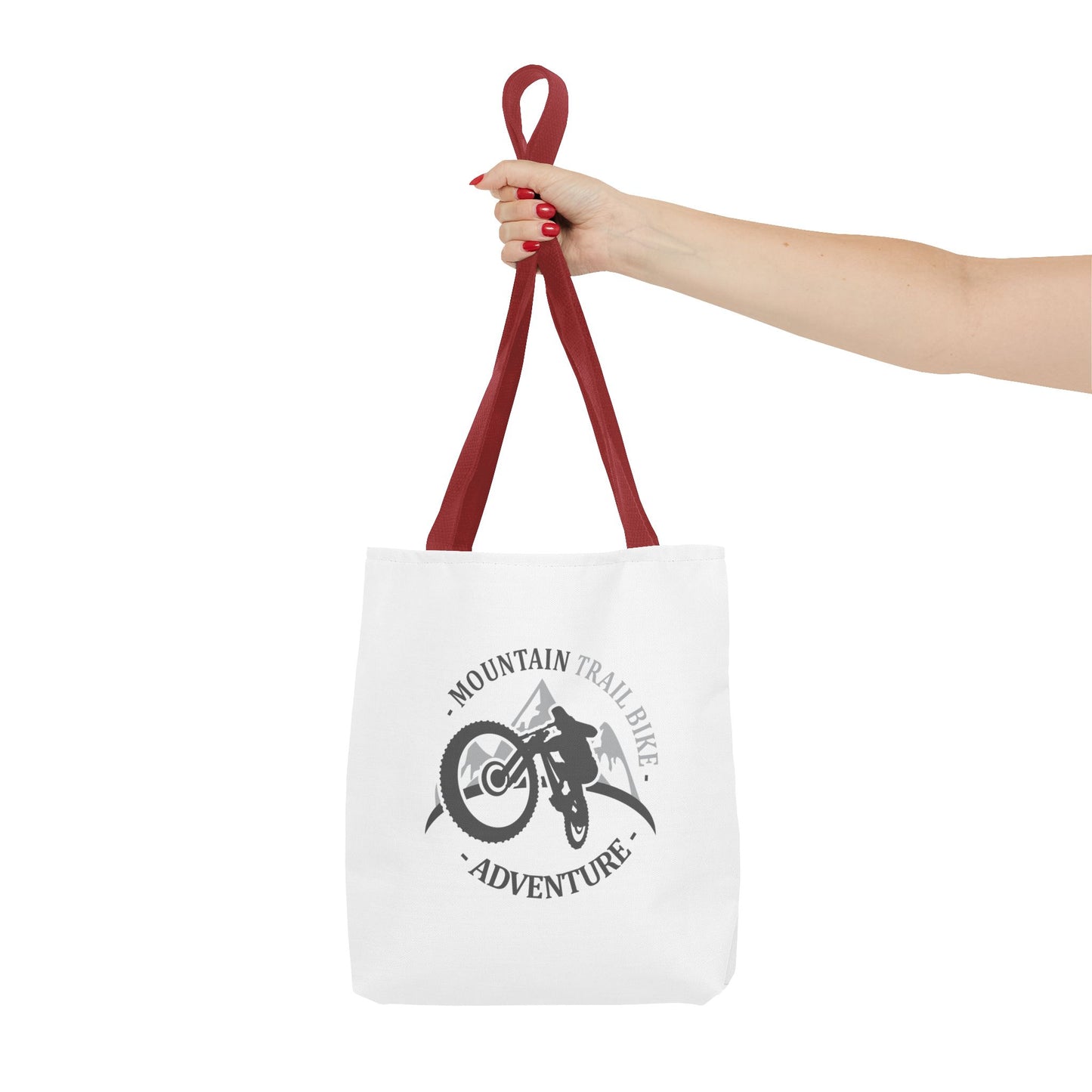 Mountain Bike Racing Tote Bag