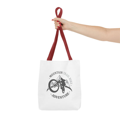 Mountain Bike Racing Tote Bag
