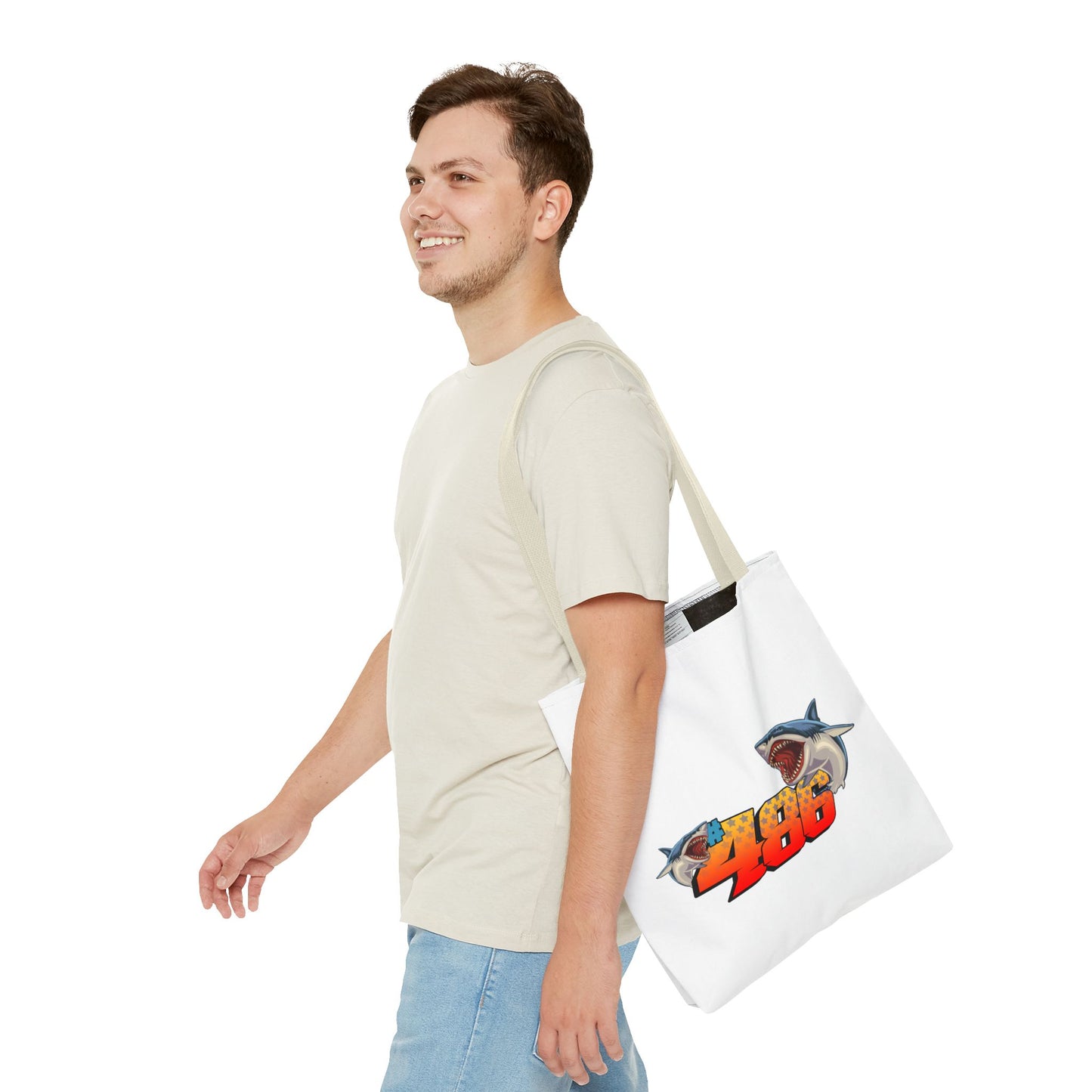 Drag Racing Logo Tote Bag