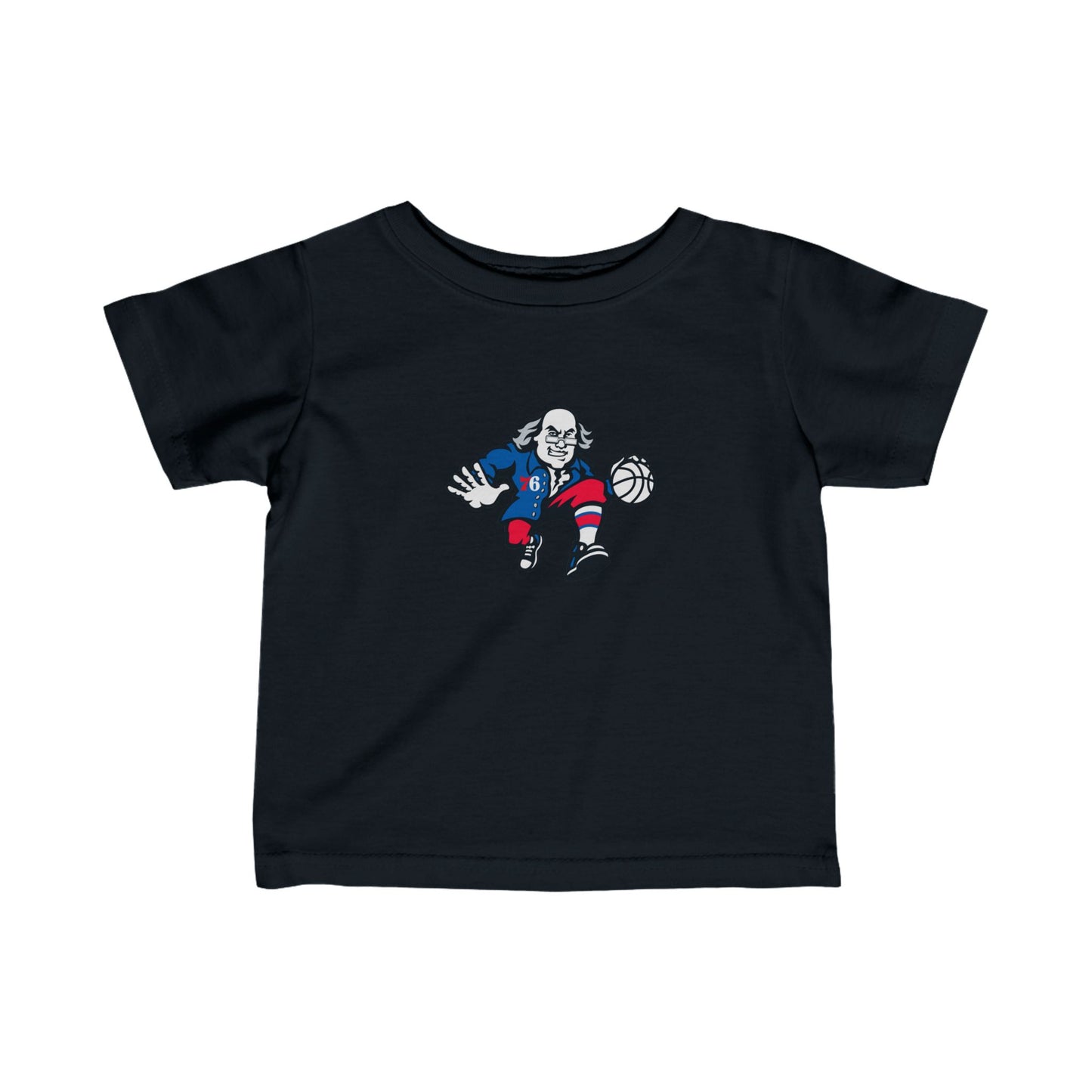 Philadelphia 76ers Ben Franklin Baby T-Shirt