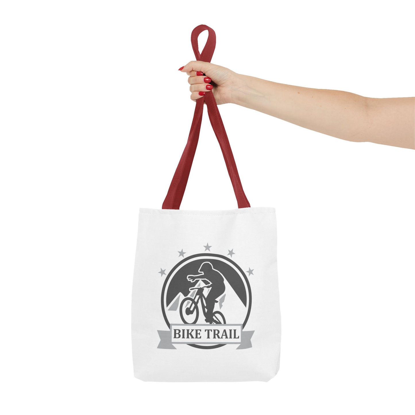Bike Trail Logo Tote Bag
