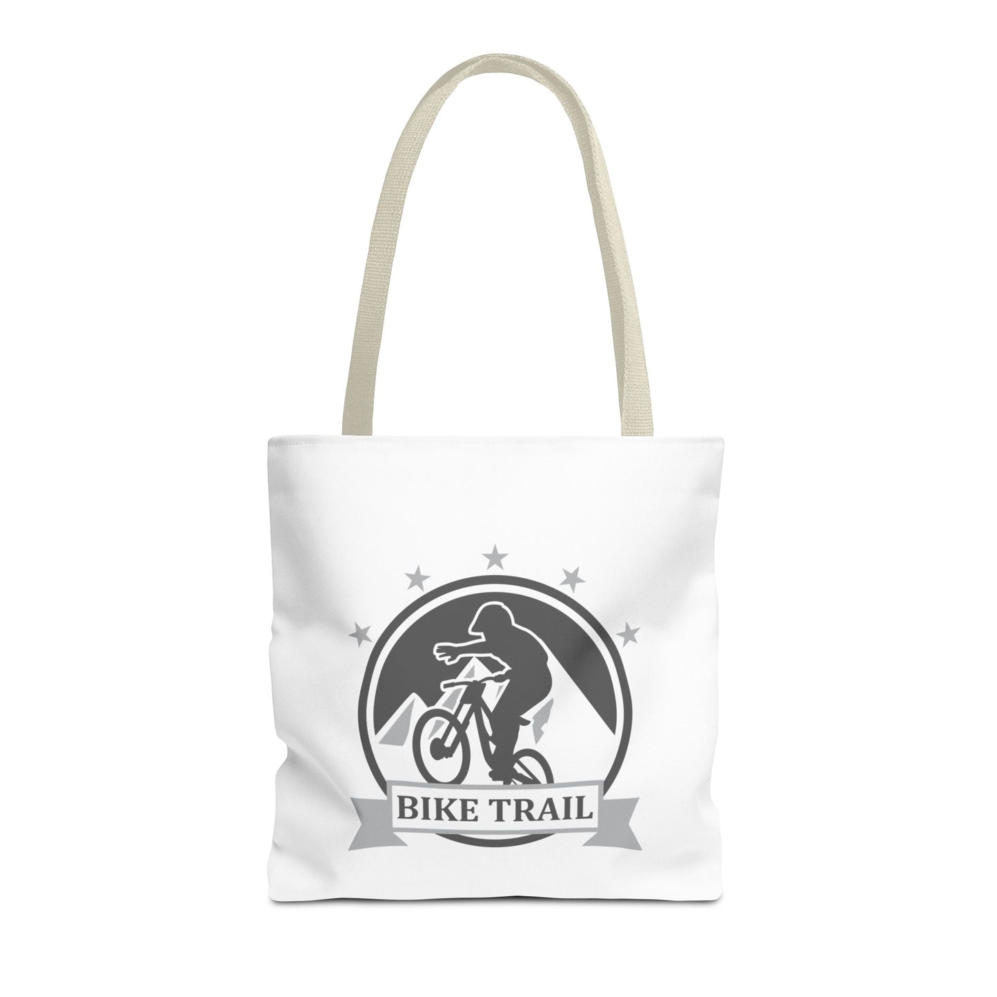 Bike Trail Logo Tote Bag