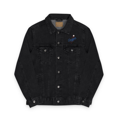 Los Angeles Dodgers Embroidered Denim Jacket