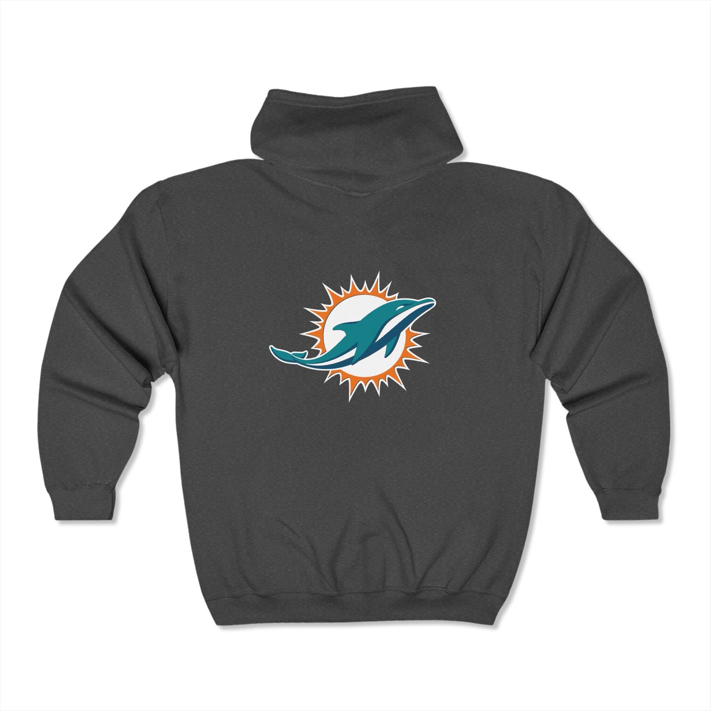 Miami Dolphins Zip-Up Hoodie