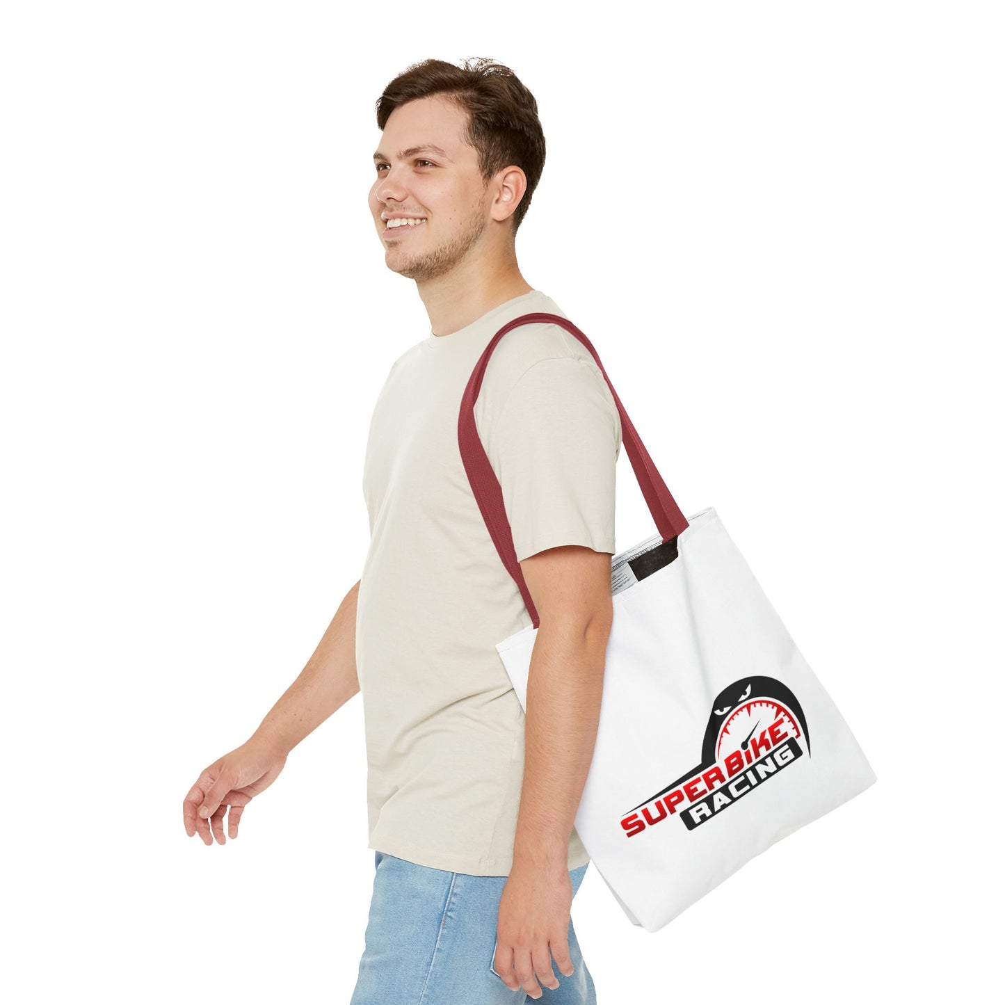 Superbike Racing Tote Bag