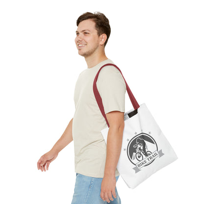 Bike Trail Logo Tote Bag
