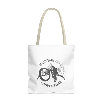Mountain Bike Racing Tote Bag