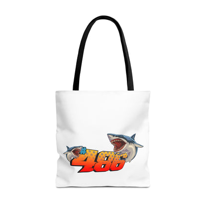 Drag Racing Logo Tote Bag