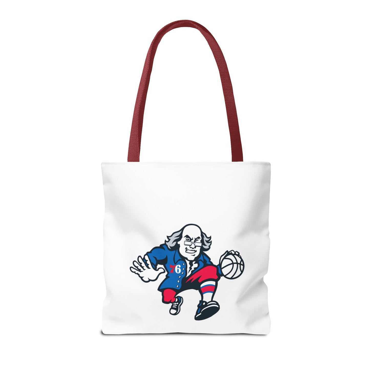 Philadelphia 76ers Ben Franklin Tote Bag