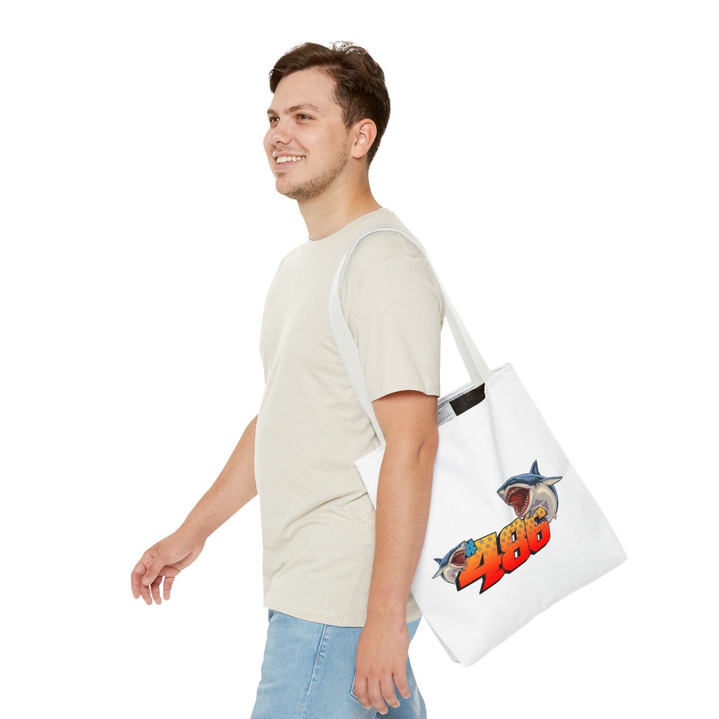 Drag Racing Logo Tote Bag