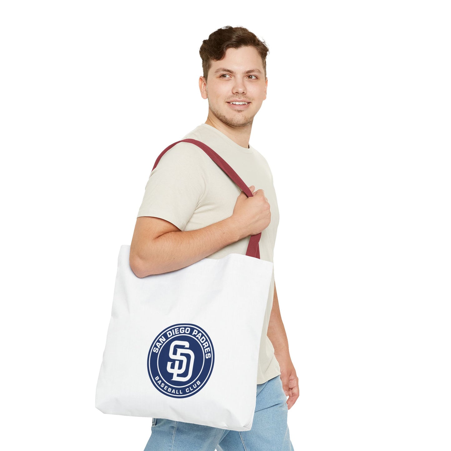 San Diego Padres Circle Tote Bag