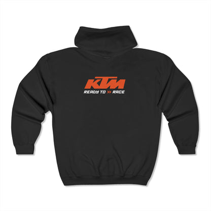 KTM Racing Zip-Up Hoodie