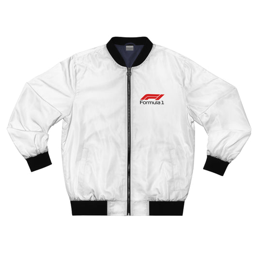 Mercedes AMG Petronas F1 Logo Men's Bomber Jacket