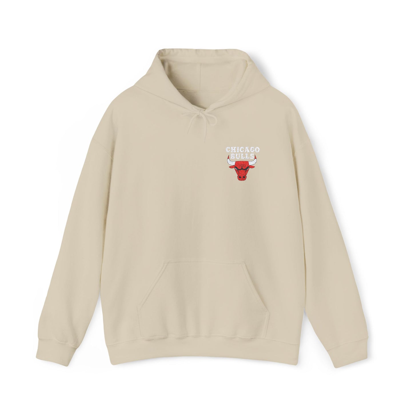 Chicago Bulls Embroidered Hoodie
