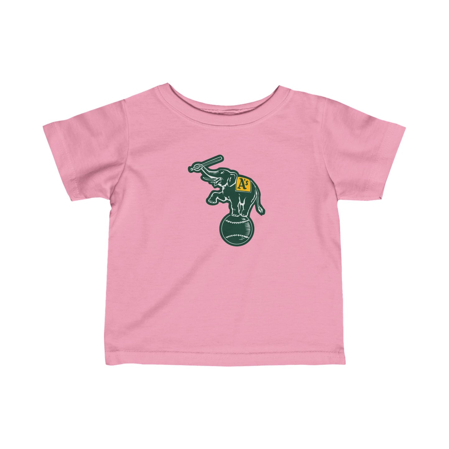 Oakland Athletics Elephants Baby T-Shirt