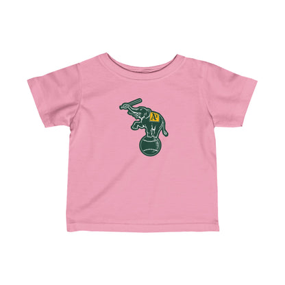 Oakland Athletics Elephants Baby T-Shirt
