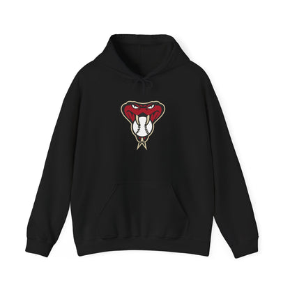 Arizona Diamond Backs Snake Pullover Hoodie