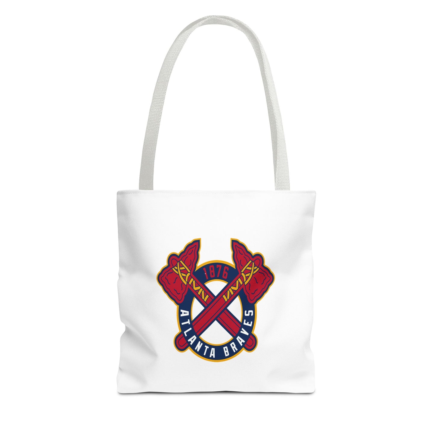 Atlanta Braves Logo Tote Bag