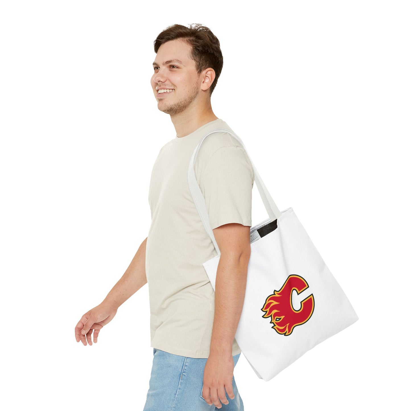 Calgary Flames Tote Bag