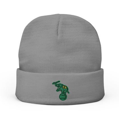 Embroidered Oakland Athletics Elephant Knit Beanie