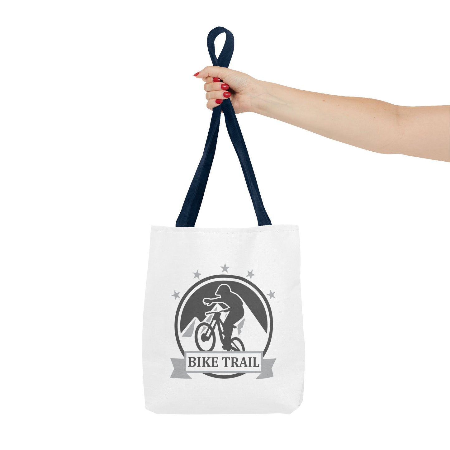 Bike Trail Logo Tote Bag