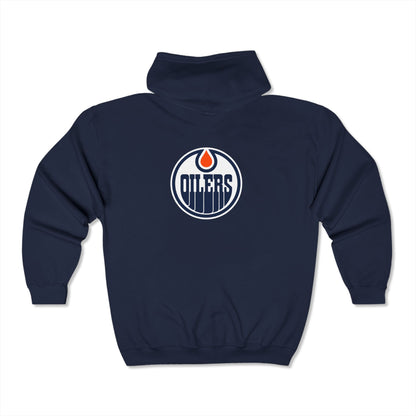 Edmonton Oilers Zip-Up Hoodie