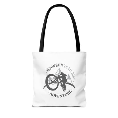 Mountain Bike Racing Tote Bag