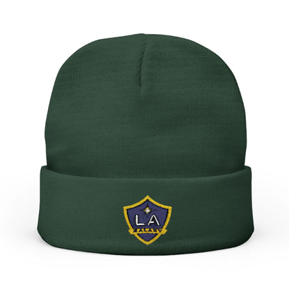 Embroidered LA Galaxy Knit Beanie