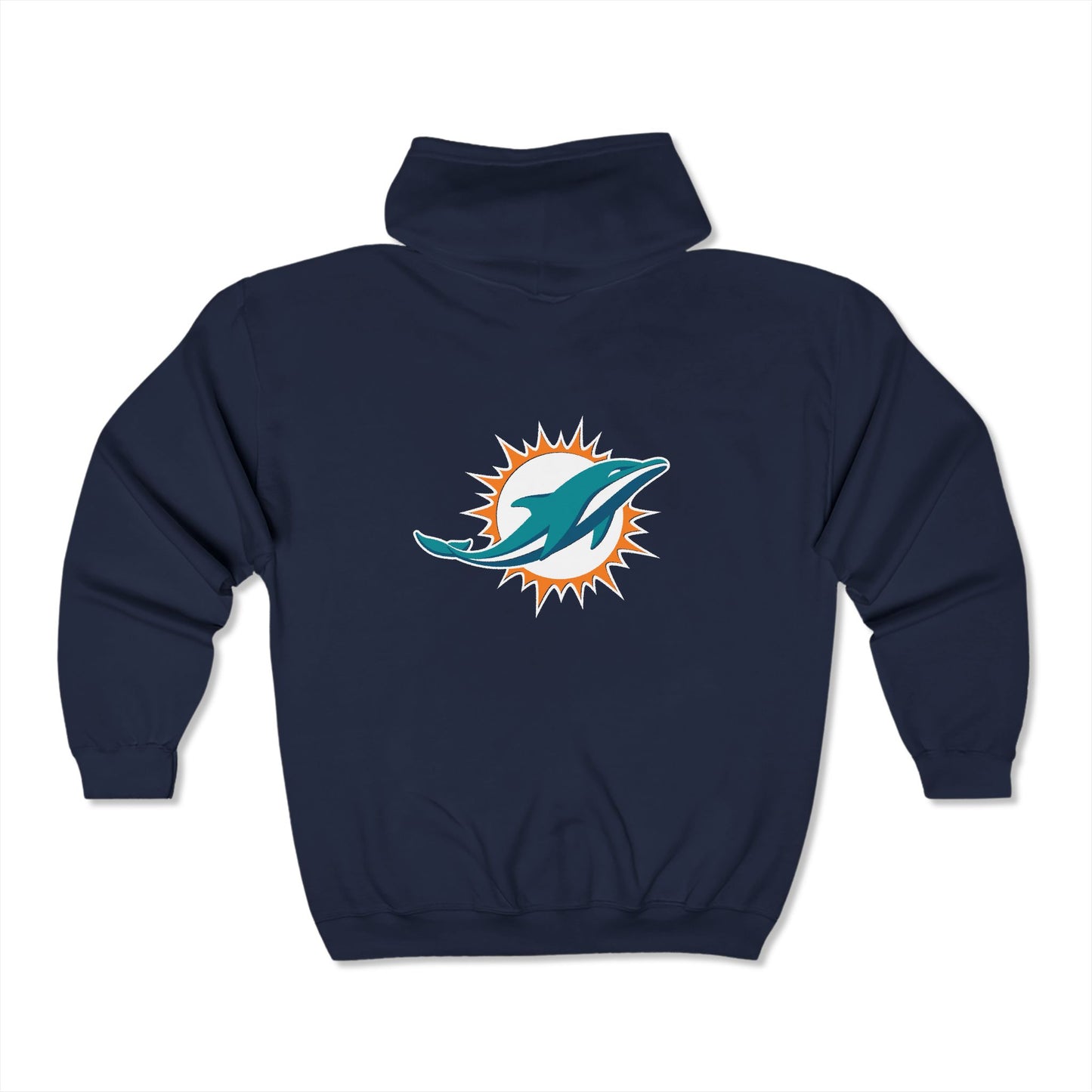 Miami Dolphins Zip-Up Hoodie
