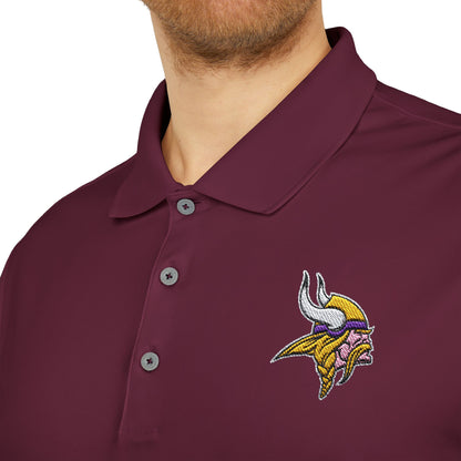 Minnesota Vikings Adidas Performance Polo