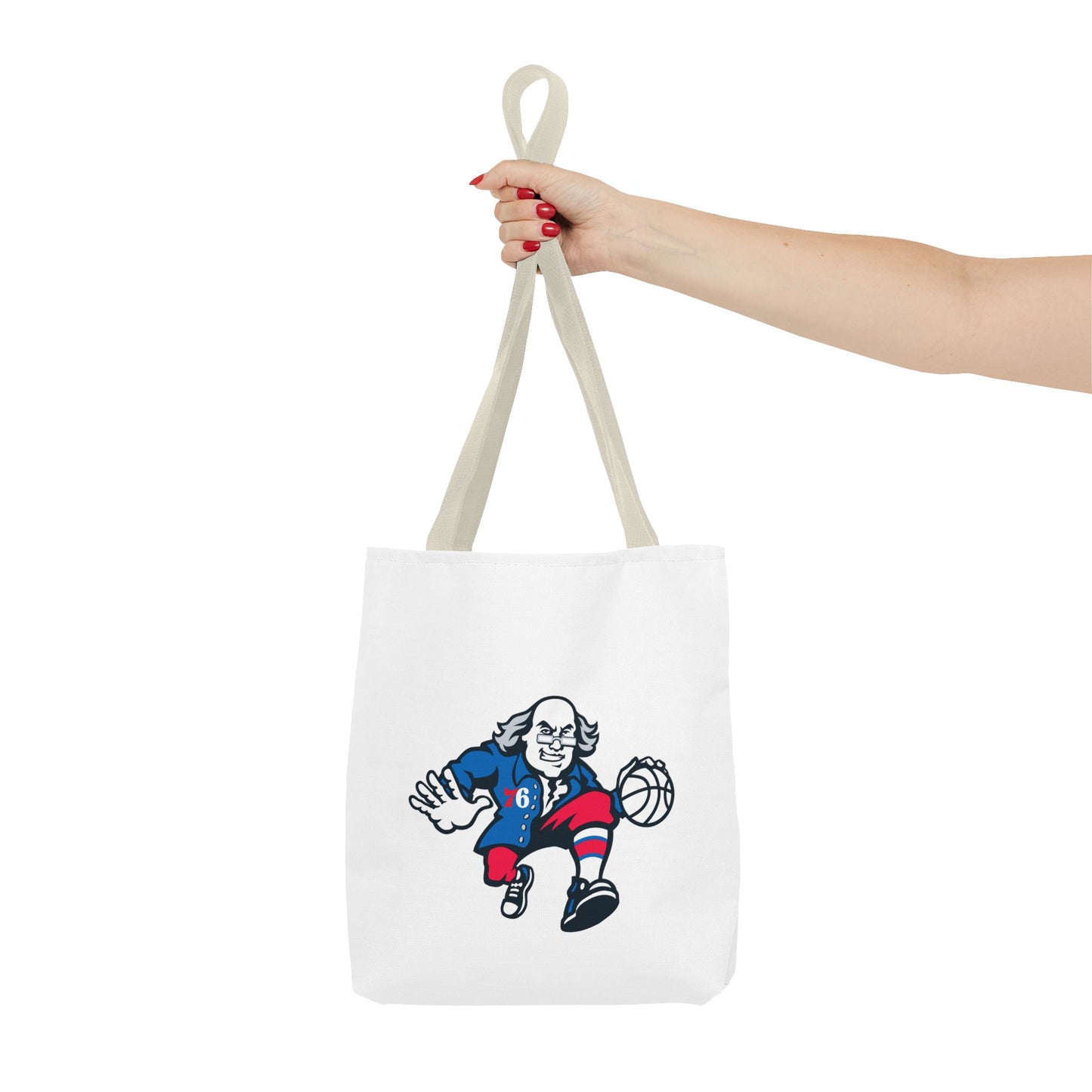 Philadelphia 76ers Ben Franklin Tote Bag
